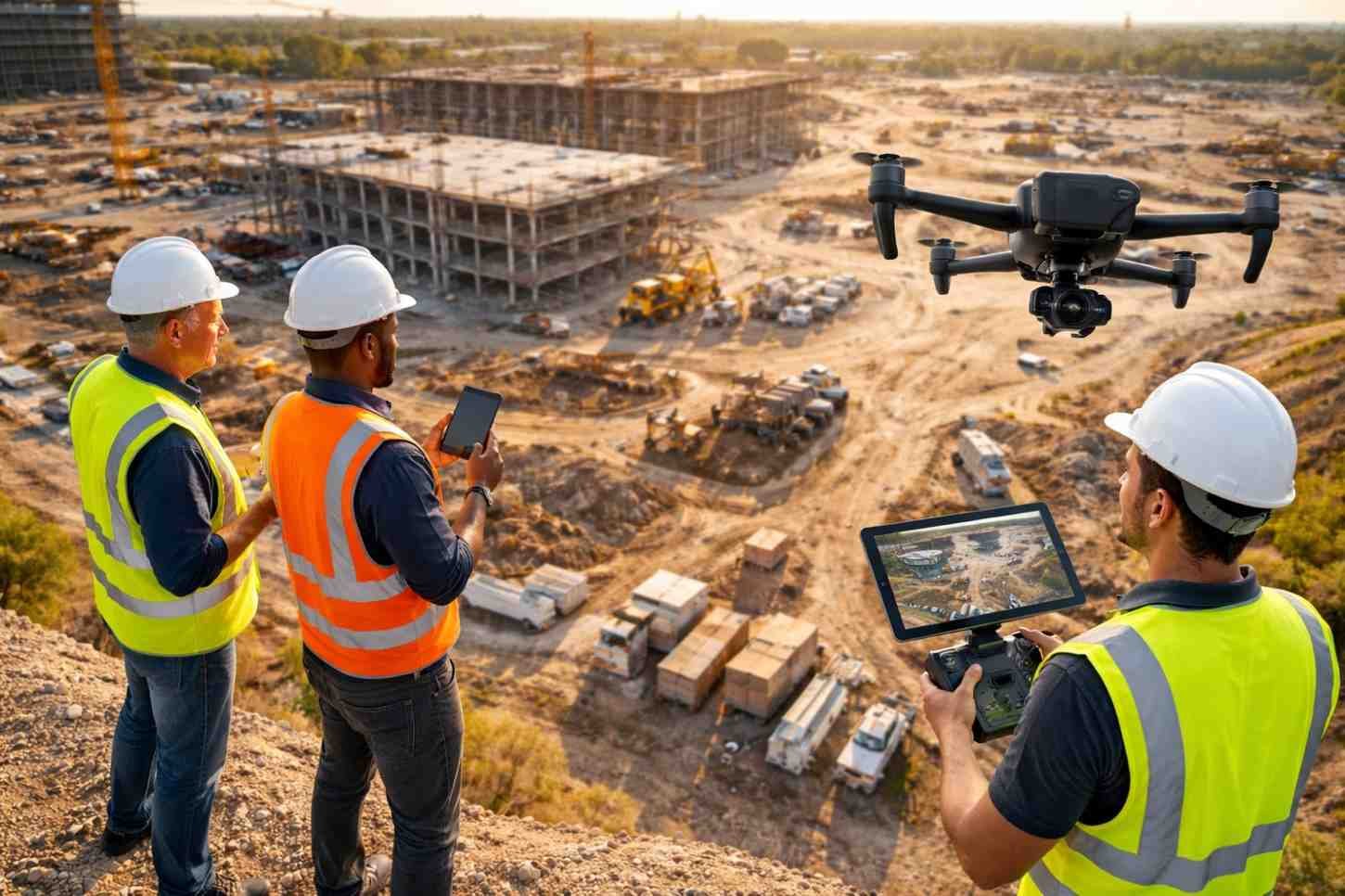 Drone Monitoring vs. Manual Construction Site Walks: A Data-Driven Comparison